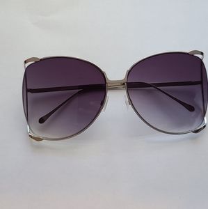 Oversize D lens sunglasses